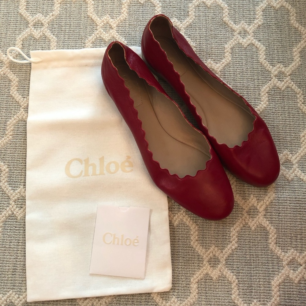 Chloe ballet flats